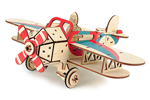 Игрушка Самолет «Крутой Вираж» Woody