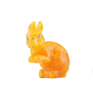 3D головоломка Ice puzzle Кролик золотой