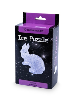 3D головоломка Ice puzzle  Кролик