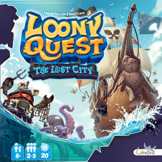 Настольная игра Луни Квест: доп. "Затерянный город" (Loony Quest: The Lost City Expansion)