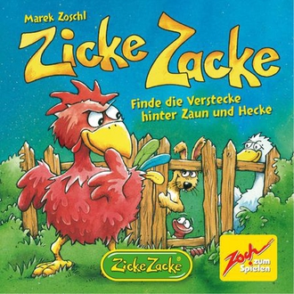 Настольная игра Цыплячьи бега (карточная) (Zicke Zacke, card game)
