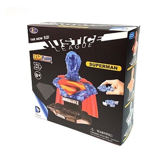 3D пазл Супермен полупрозрачный