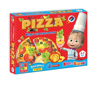 Игра на магнитах Юный повар Пицца